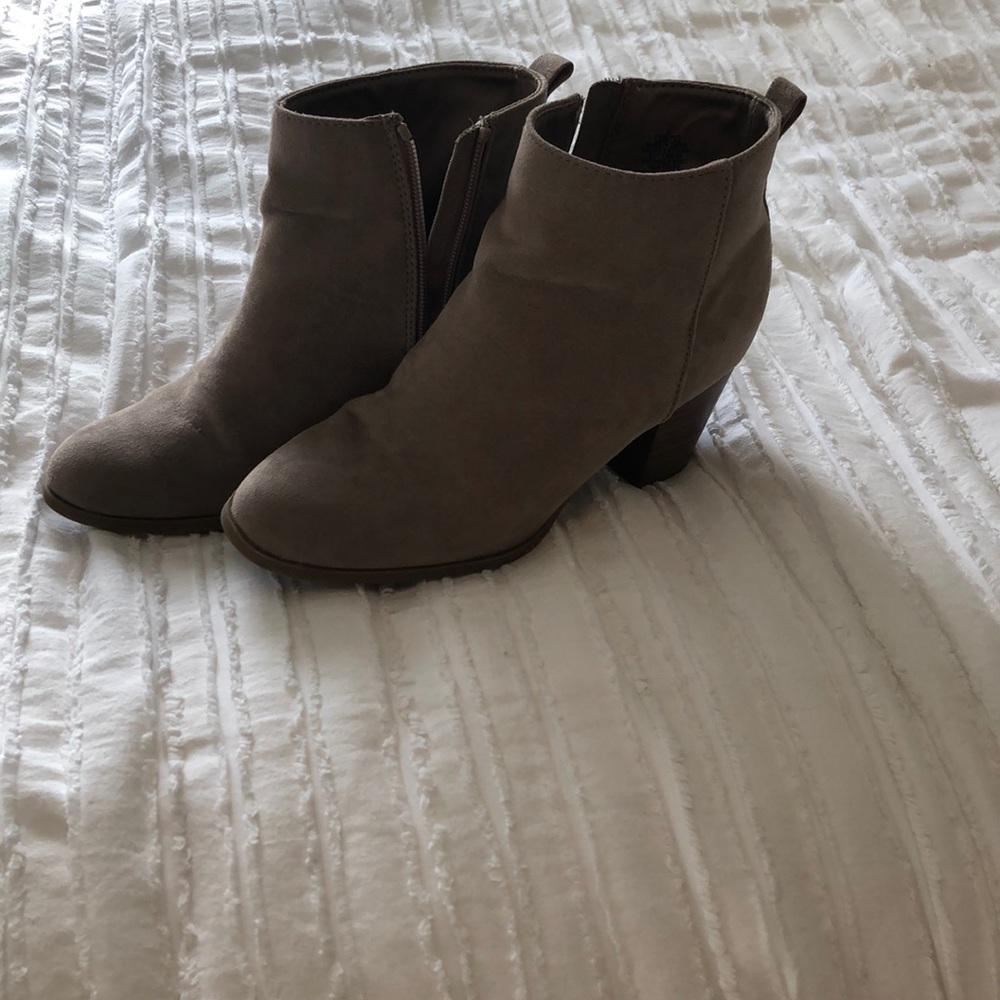 Beige Booties!!